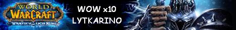 wow lytkarino server wow lk wotlk wowlk wowtlk 3.0.8 - 3.0.9 Banner